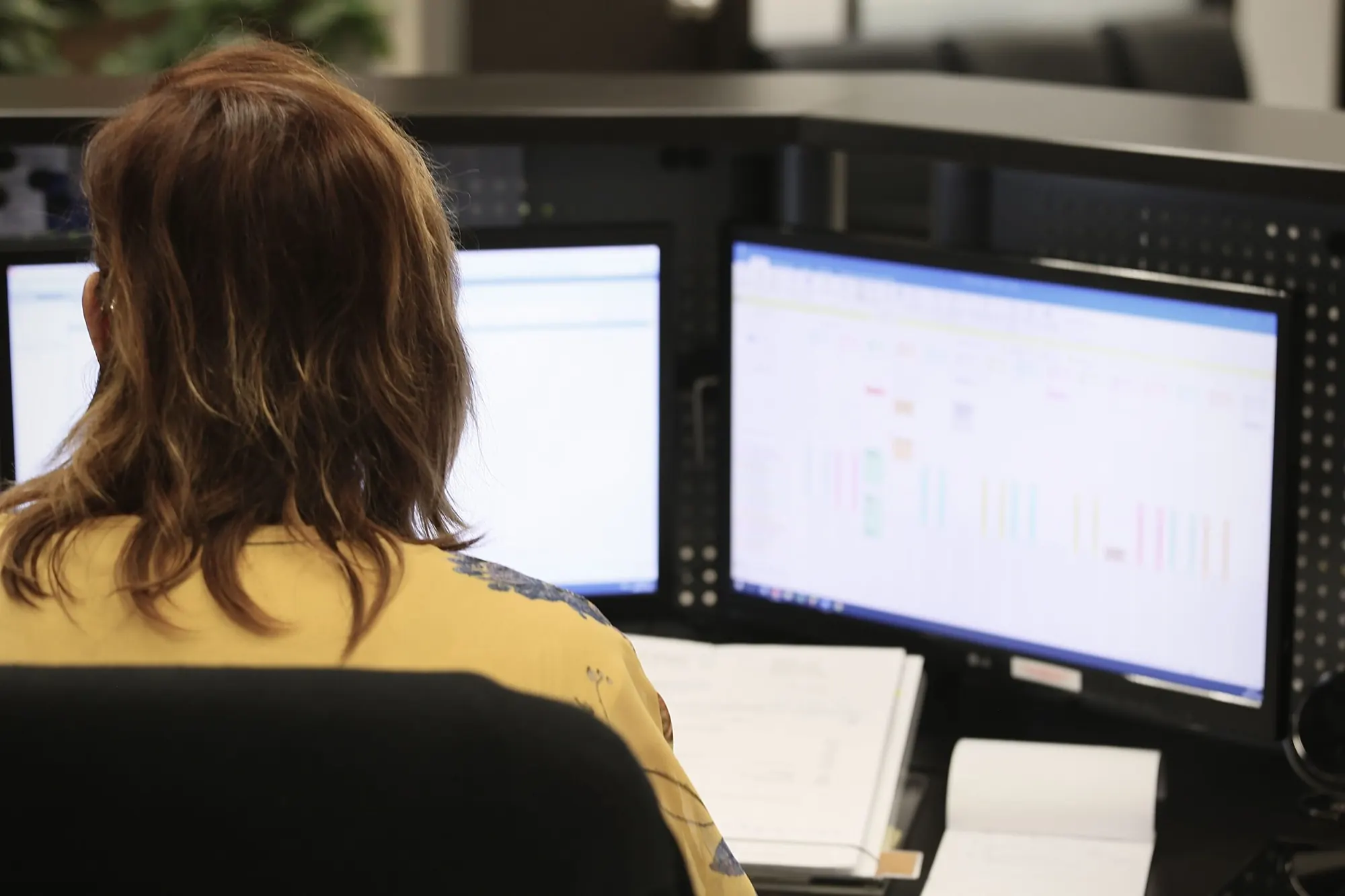 Comptable de JFMV au travail
