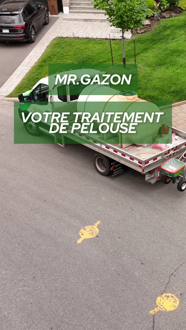 Monsieur Gazon — Lawn treatment