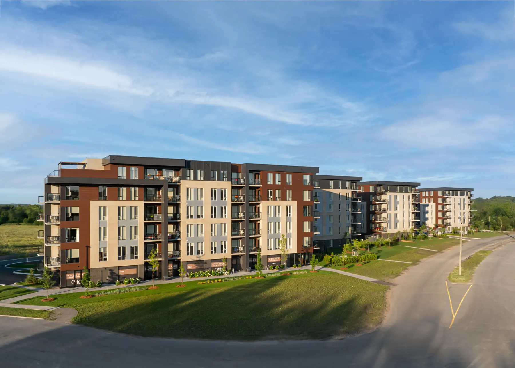 Residential building by Groupe Grilli Samuel