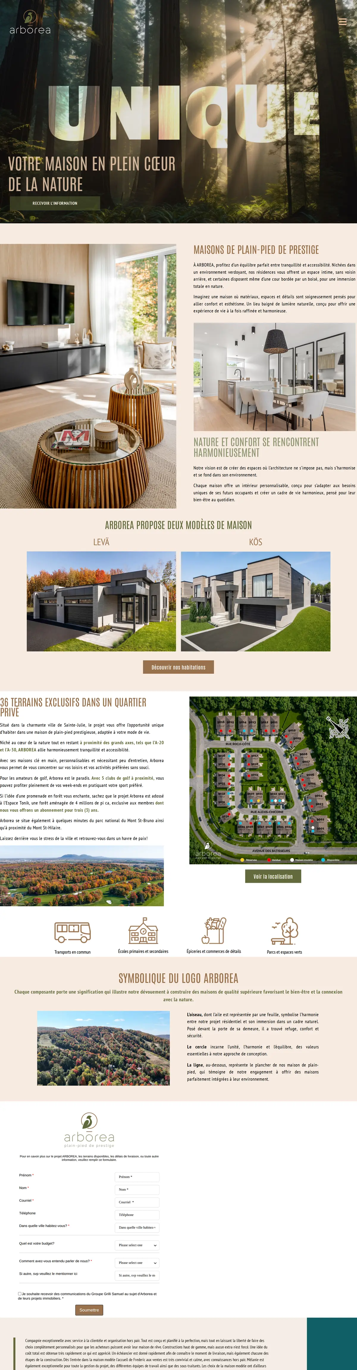 Arborea project website