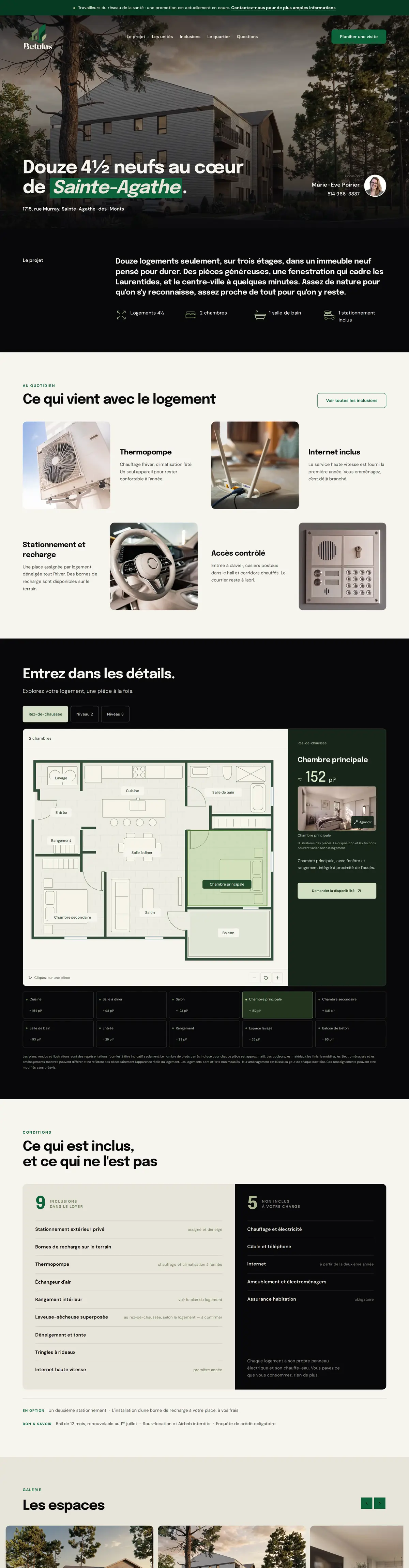 Le Bétulas project website