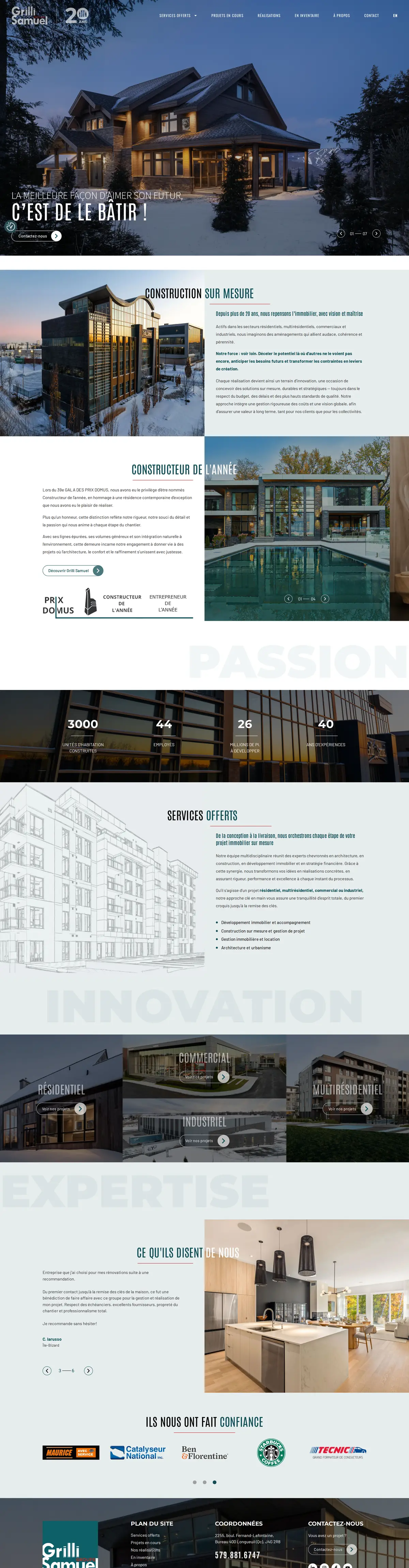 Groupe Grilli Samuel website