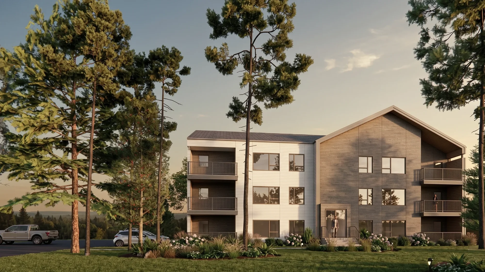 Le Bétulas, immeuble de 12 logements locatifs neufs à Sainte-Agathe-des-Monts